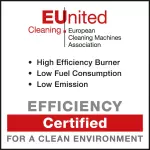 EUnited Cleaning Efficiency Certificate