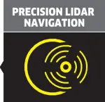 Navigation Lidar précise