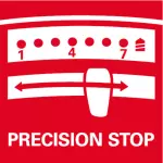 Precision Stop: frizione a coppia elettronica di maggiore precisione, per lavorare con precisione e accuratezza