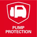 Pump Protection: protezione automatica di funzionamento a secco con spia a LED, per proteggere la pompa e aumentare la sicurezza dell'operatore