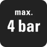 max. 4 bar
