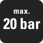 max. 20 bar