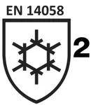 DIN EN 14058-2 Indumenti di protezione - Indumenti per la protezione da ambienti freddi classe 2