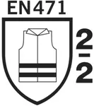 EN 471-2-2 zertifizierte Warnschutzbekleidung