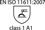 DIN EN ISO 11611:2007 class 1 A1 Indumenti protettivi per saldatura e processi correlati