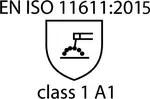 DIN EN ISO 11611 class 1 A1 Indumenti protettivi per saldatura e processi correlati