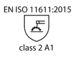 DIN EN ISO 11611 class 2 A1 Indumenti protettivi per saldatura e processi correlati
