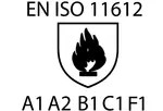 DIN EN ISO 11612 A1-A2-B1-C1-F1 Indumenti di protezione - Indumenti di protezione contro il calore e la fiamma - Requisiti prestazionali minimi