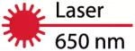 Portée du laser 650 nm