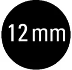 Fräser-Schaft 12 mm