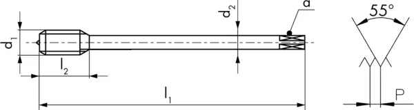 Maschinengewindebohrer DC QTAP Q420VS-4