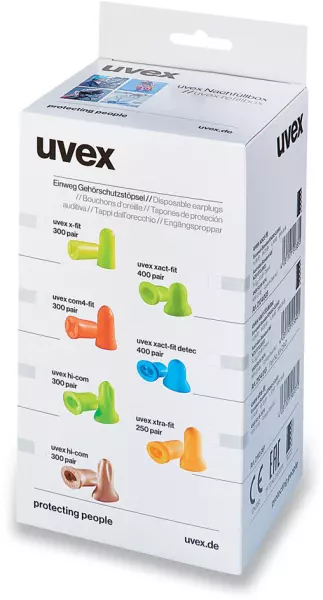 Gehörschutzstöpsel UVEX x-fit