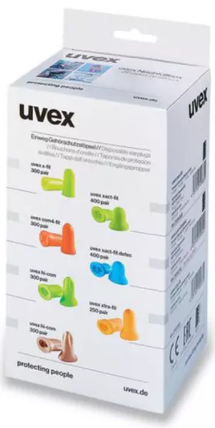 Gehörschutzstöpsel UVEX com4-fit
