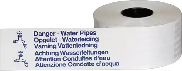 Warnbänder Steinemann Wasserleitungen