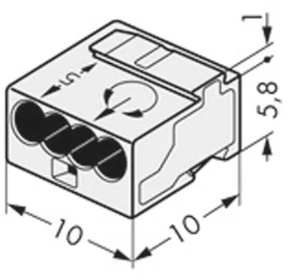 Verbindungsklemmen WAGO Micro