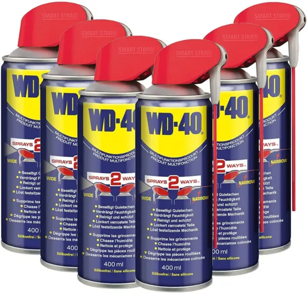 Multifunktionsöl WD-40 Smart Straw® Spraydose 400 ml 491049