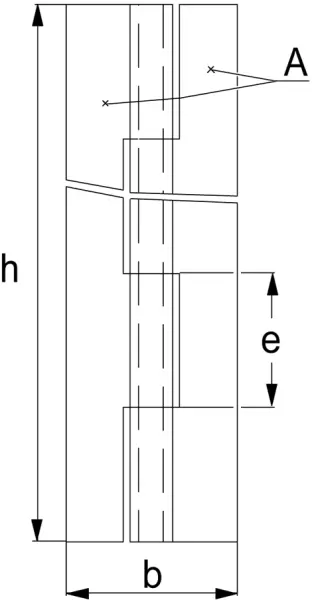 Stangenscharniere 