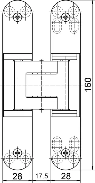 Türbänder SIMONSWERK Tectus TE 340 3D