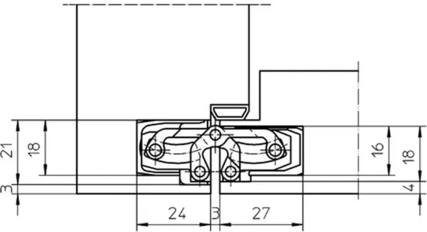 Türbänder SIMONSWERK Tectus TE 240 3D