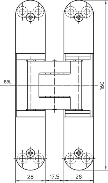 Türbänder SIMONSWERK Tectus TE 340 3D FR