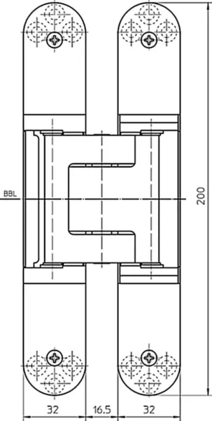 Türbänder SIMONSWERK Tectus TE 540 3D FR