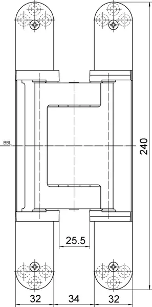 Türbänder SIMONSWERK TE 640 3D A8