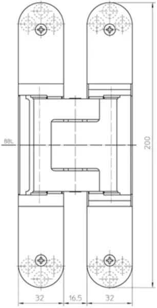 Türbänder SIMONSWERK Tectus TE 540 3D Energy