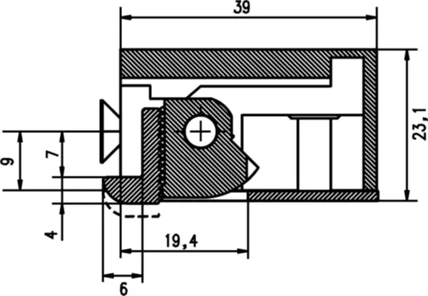 Elektro-Sicherheits-Türöffner EFF-EFF 131 Fafix