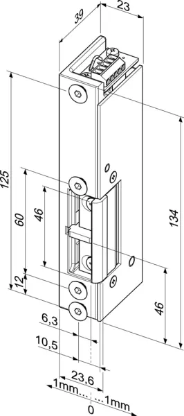 Elektro-Fluchttüröffner EFF-EFF 331 Fafix RR