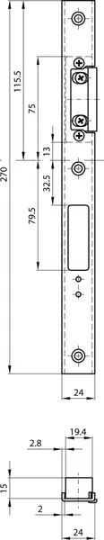 Schliessbleche MSL VariFlex