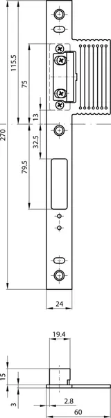 Schliessbleche MSL VariFlex