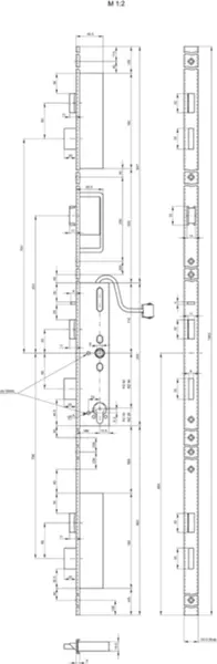 Elektro-Mehrpunktschlösser Panik E MSL 24574PE-SV-FF mFlipLock check