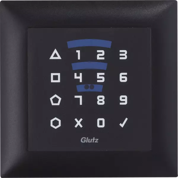 E-Leser Code/RFID GLUTZ schwarz