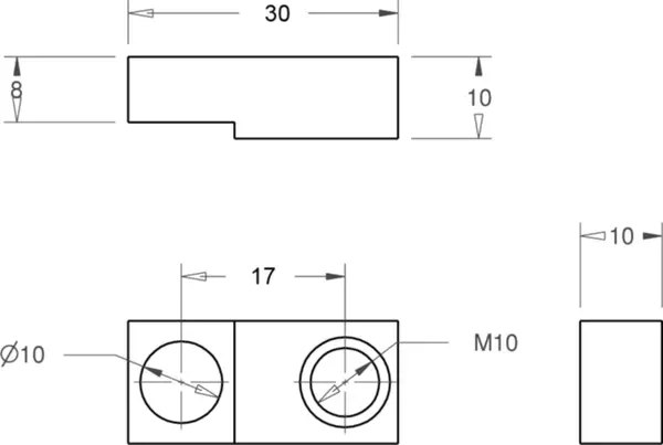 Adapter zu Kantenriegel GUTMANN