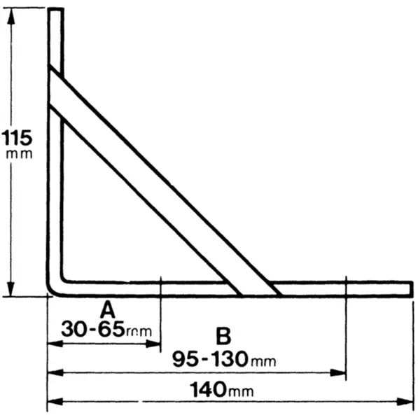 Schienen-Doppelträger WEBI