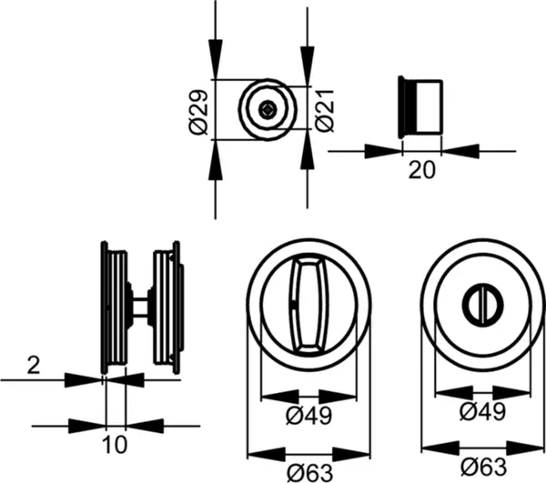 Schiebetürensets KARCHER DESIGN