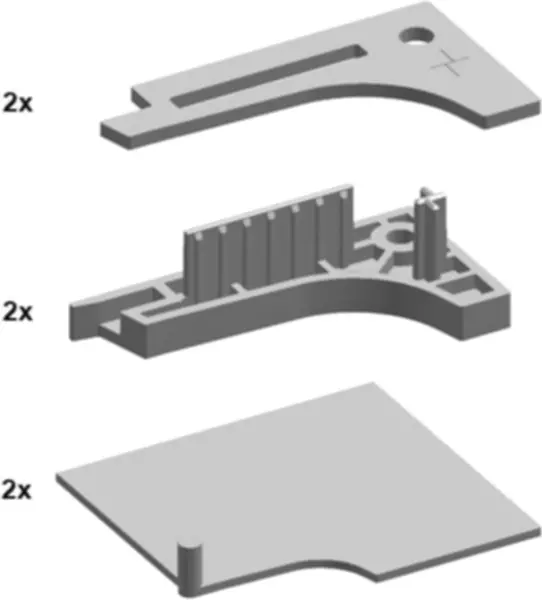 Accessoires pour profilés d’étanchéité SIEGENIA DS 28/48