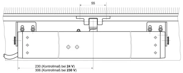 Konsolensätze K 84-1 für KSA-Antriebe z.B. an Dachflächenfenster AUMÜLLER