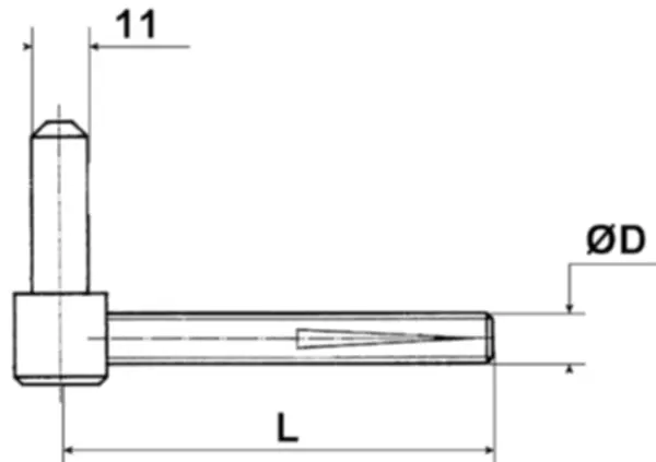 Jalousie-Dübelkloben TORBEL