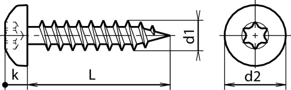 Spanplattenschrauben 