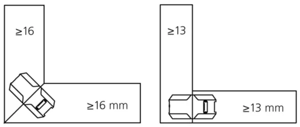 Möbelverbinder LAMELLO Clamex S-18