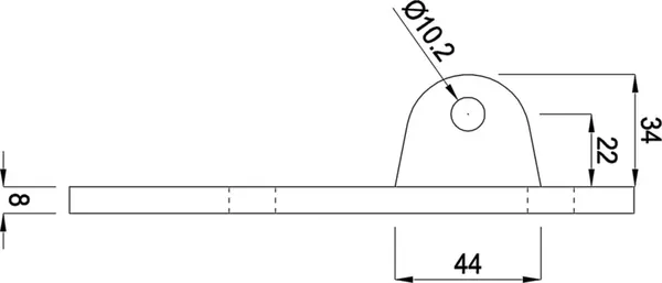 Auflager oben INOXTECH