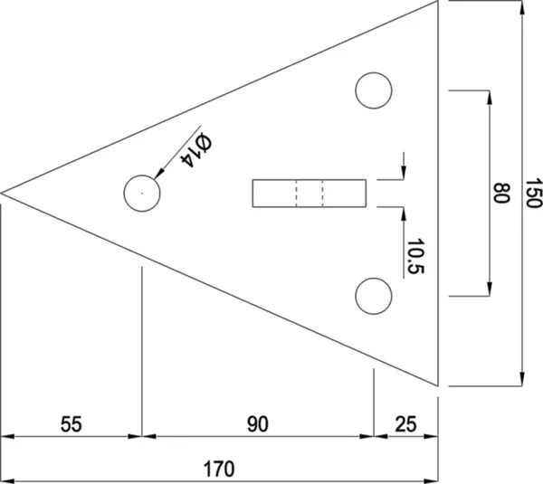 Auflager oben INOXTECH