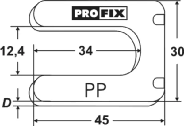 Distanzplättchen PROFIX