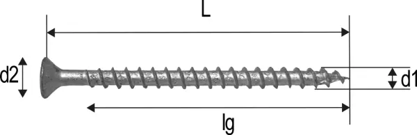 Holzverbinderschrauben SIMPSON Strong-Tie FTETL