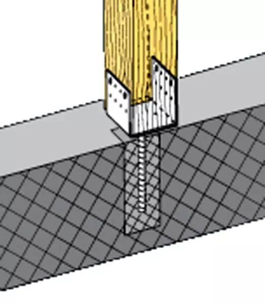 Pfostenstützen SIMPSON Strong-Tie PPD