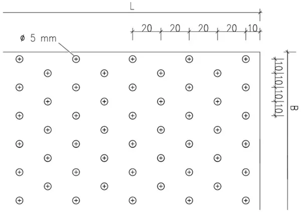 Lochblechstreifen GH 2.0