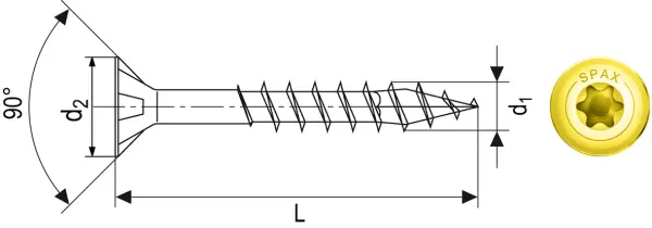 Spanplattenschrauben SPAX®