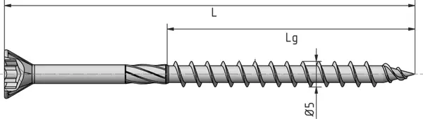 Holzbau-Konstruktionsschrauben Fehr Braunwalder Speedo