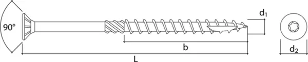 Holzbau-Konstruktionsschrauben ROTHOBLAAS SCI